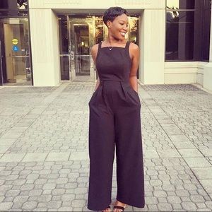 Gabrielle Union Wide Leg Jumpsuit